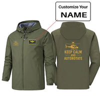 Thumbnail for Keep Calm and Autorotate Rain Jacket - view 7