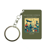 Thumbnail for VINTAGE G4384 - The Spotters' Notebook - Designed Key Chain design on greenarmy