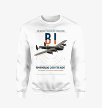 Thumbnail for Avro Lancaster B I design on white sweatshirt