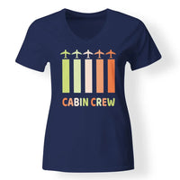 Thumbnail for Colourful Cabin Crew T-Shirt - view 7