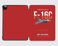 Thumbnail for F-16C Fighting Falcon Nine G One Purpose design on red ipad tablet case