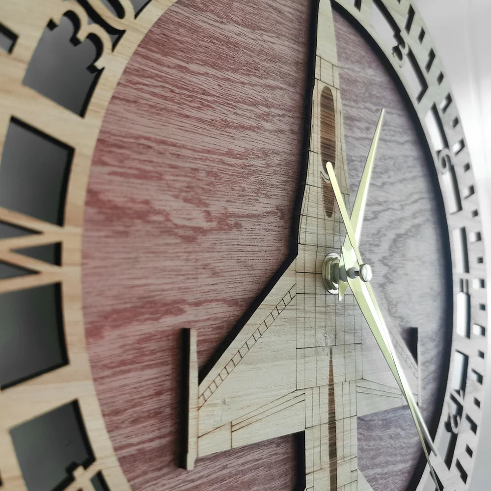 Customisable F-16 Fighting Falcon Wall Clock - view 7