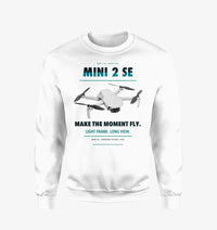 Thumbnail for DJI Mini 2 SE design on white sweatshirt