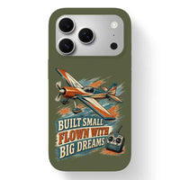 Thumbnail for SIGNAL 567 - Built Small Flown With Big Dreams - MagSafe iPhone 17 Pro design on green army magsafe iphone 17 pro