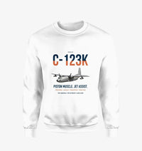 Thumbnail for C-123K Provider design on white sweatshirt