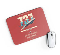 Thumbnail for Boeing 737-800 NG design on red rectangle mouse pad