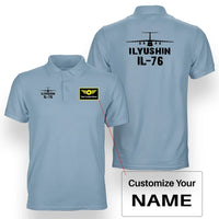 Thumbnail for Customisable Ilyushin IL-76 Polo Shirt - view 7
