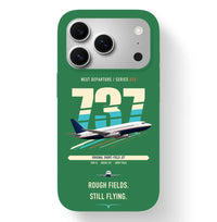 Thumbnail for Boeing 737-200 design on green magsafe iphone case