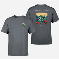 Thumbnail for VINTAGE G4282 - The Muskeg Hop - Double-Side T-Shirt design on gray double side t shirt