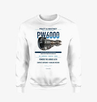 Thumbnail for PW6000 design on white sweatshirt