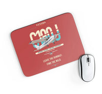 Thumbnail for Cessna 180J Skywagon design on red rectangle mouse pad