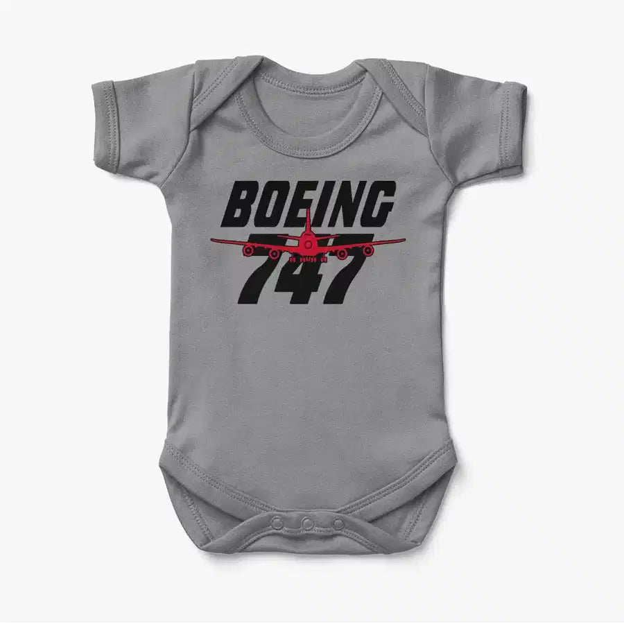 Boeing 747 Baby Bodysuit - view 7