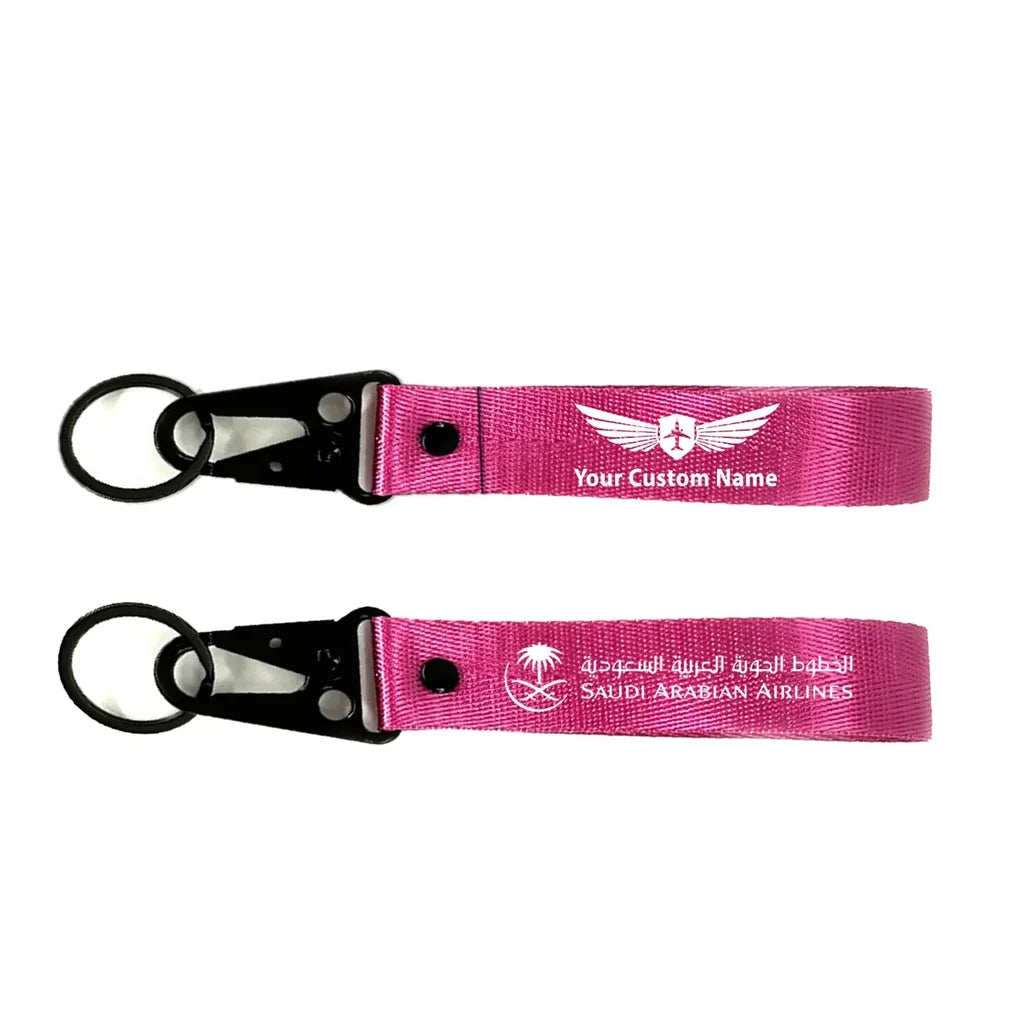 Saudi Arabian Airlines Hawk-shaped key chain, Pink+ NAME