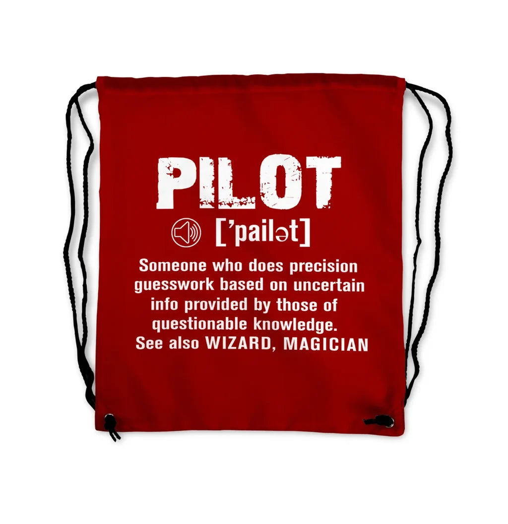 Pilot [Noun] Drawstring Bag - view 7