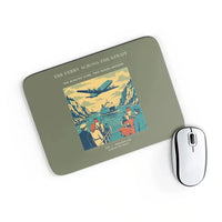 Thumbnail for VINTAGE G4478 - The Ferry Across The Strait - Designed Mouse Pads design on greenarmy rectangle