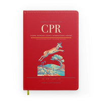Thumbnail for Casper–Natrona County International Airport (CPR) design on red notebook