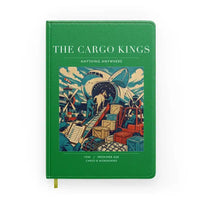 Thumbnail for VINTAGE G4085 - The Cargo Kings - Designed Notebooks design on green