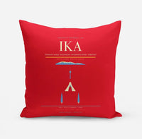 Thumbnail for Tehran Imam Khomeini International Airport (IKA) design on red pillow