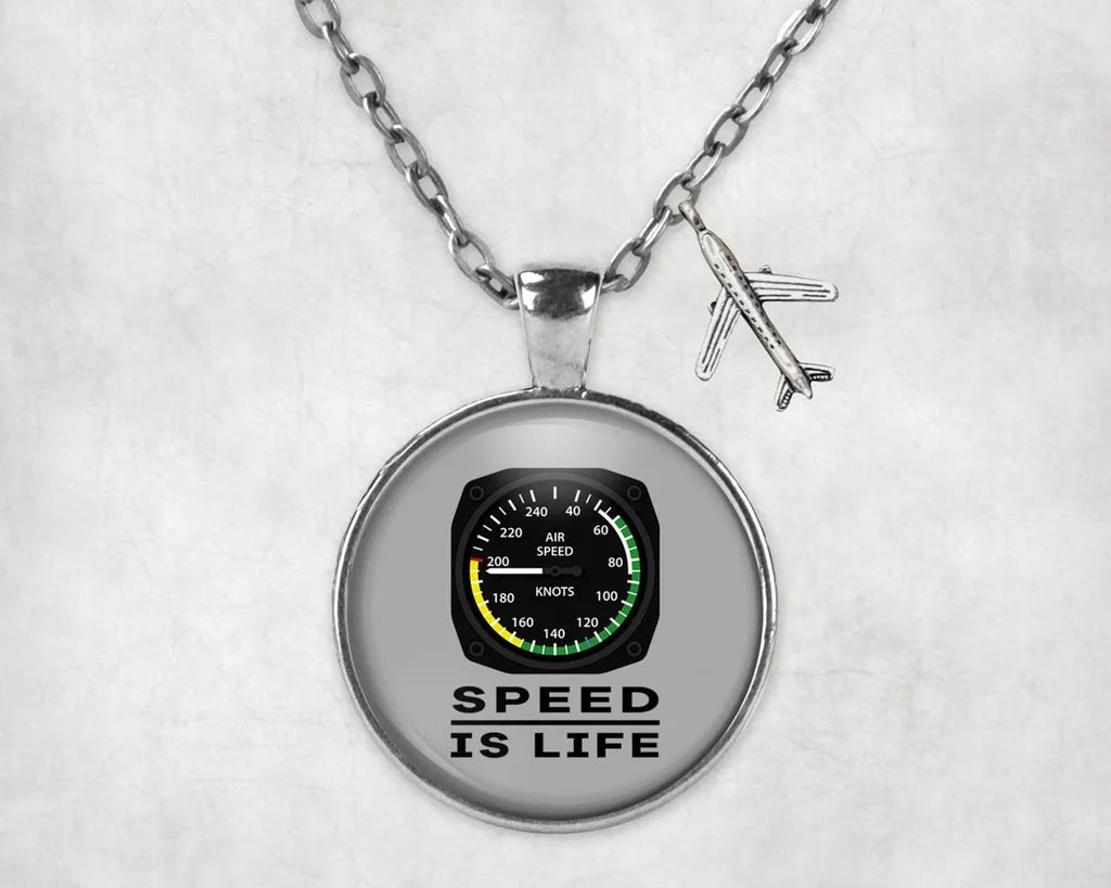 Speed Is Life Necklace - view 7