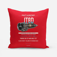 Thumbnail for JT8D design on red pillow