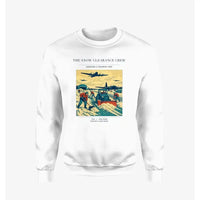 Thumbnail for VINTAGE G4523 - The Snow Clearance Crew - Designed Sweatshirts design on white