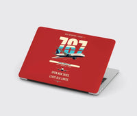 Thumbnail for Boeing 787-8 Dreamliner design on red MacBook case