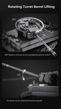 Thumbnail for 925PCS Remote Control Tiger Tank Model - view 7
