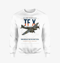 Thumbnail for Bristol Beaufighter TF X design on white sweatshirt