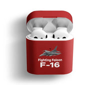 Thumbnail for The Fighter Jet 16 AirPods plastic case - Red
