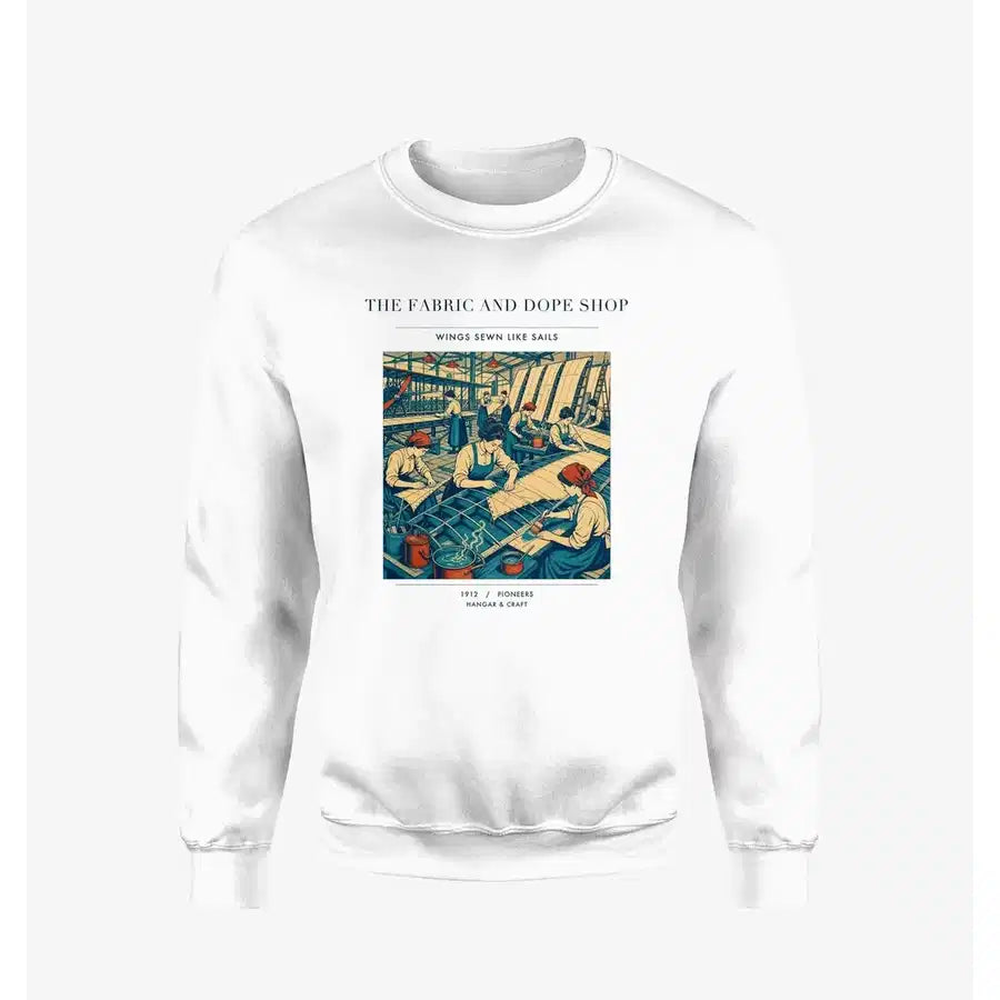 VINTAGE G4168 - The Fabric And Dope Shop - Designed Sweatshirts design on white
