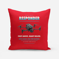 Thumbnail for BRINC Responder design on red pillow