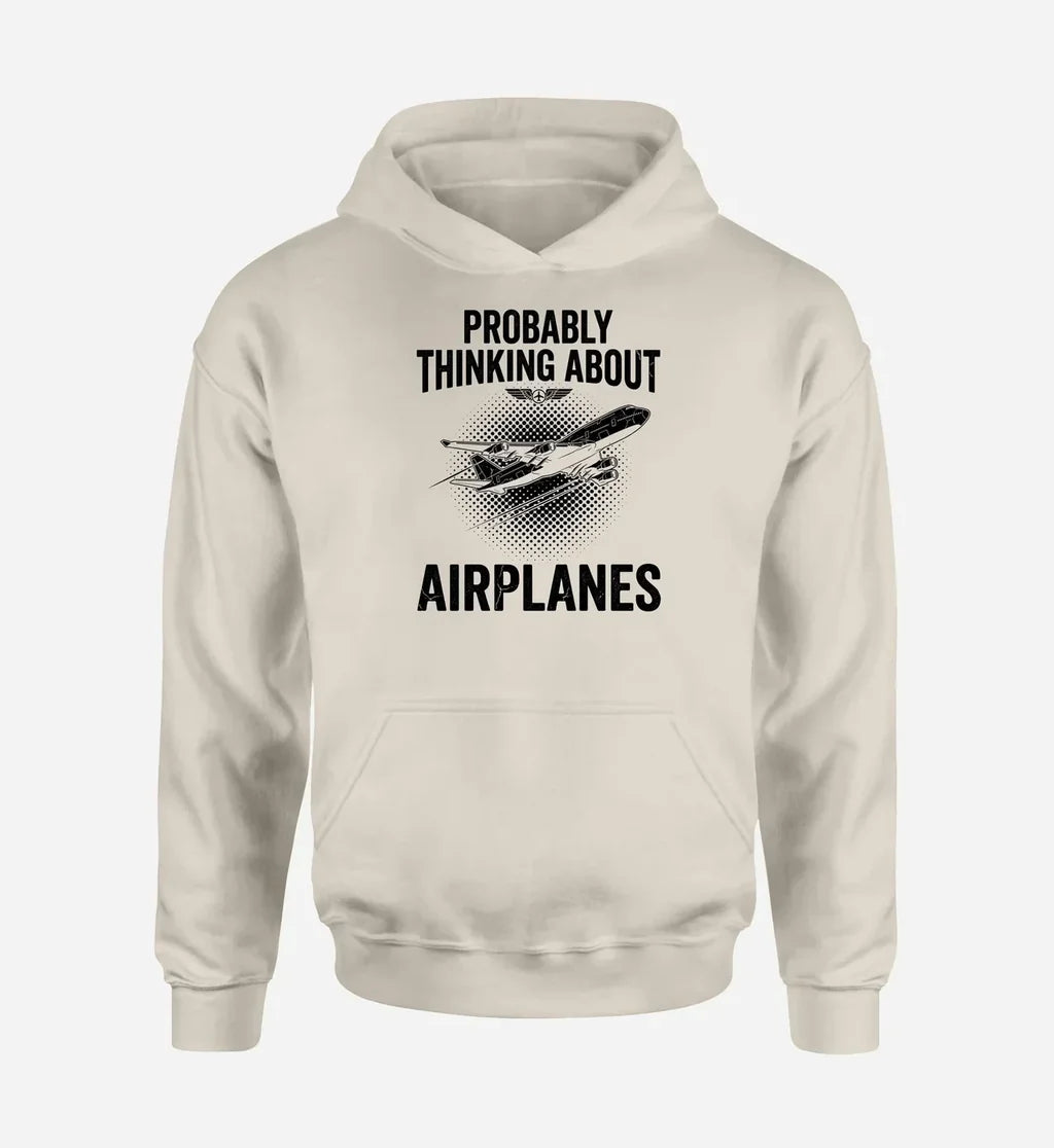 Probably Thinking About Airplanes - Khaki