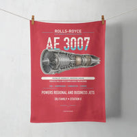 Thumbnail for AE 3007 design on red towel