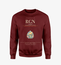 Thumbnail for Yangon International Airport RGN Sweatshirt - Wine Red
