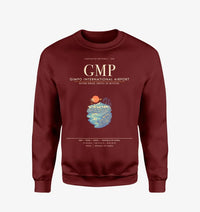 Thumbnail for Gimpo International Airport GMP Sweatshirt - Wine Red