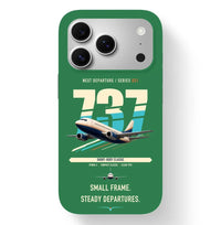 Thumbnail for Boeing 737-500 Classic design on green magsafe iphone case
