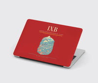Thumbnail for Bagdogra International Airport (IXB) design on red MacBook case