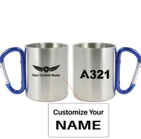 Thumbnail for Customisable Airbus A321 Mug - view 7