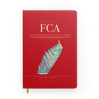 Thumbnail for Glacier Park International Airport (FCA) design on red notebook
