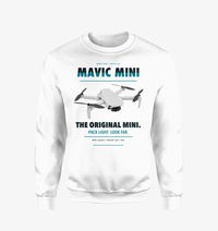 Thumbnail for DJI Mavic Mini design on white sweatshirt