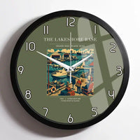 Thumbnail for VINTAGE G4071 - The Lakeshore Base - Designed Wall Clocks design on greenarmy framed