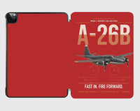 Thumbnail for A-26B Invader design on red ipad tablet case