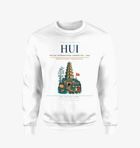Thumbnail for Phu Bai International Airport (HUI) design on white sweatshirt