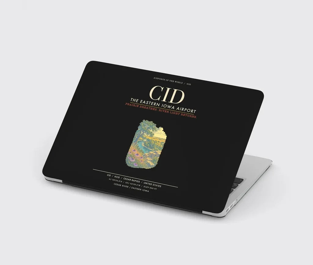 The Eastern Iowa Airport Cedar Rapids CID - Black