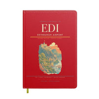 Thumbnail for Edinburgh Airport EDI - Firth Stone Heather Crest - Red