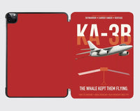 Thumbnail for KA-3B Skywarrior design on red ipad tablet case