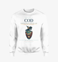 Thumbnail for Yellowstone Regional Airport (COD) design on white sweatshirt