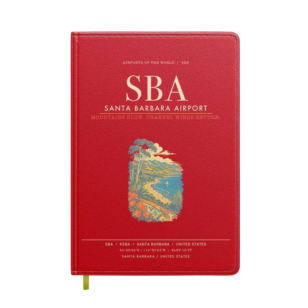 Santa Barbara Airport SBA - Red