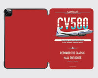 Thumbnail for Convair 580 design on red ipad tablet case