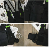 Thumbnail for Cabin Crew Crossbody Chest Bag — Reflective Oxford Sling